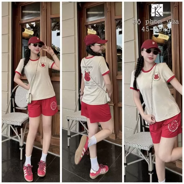 Kho sỉ đồ bộ thun nữ