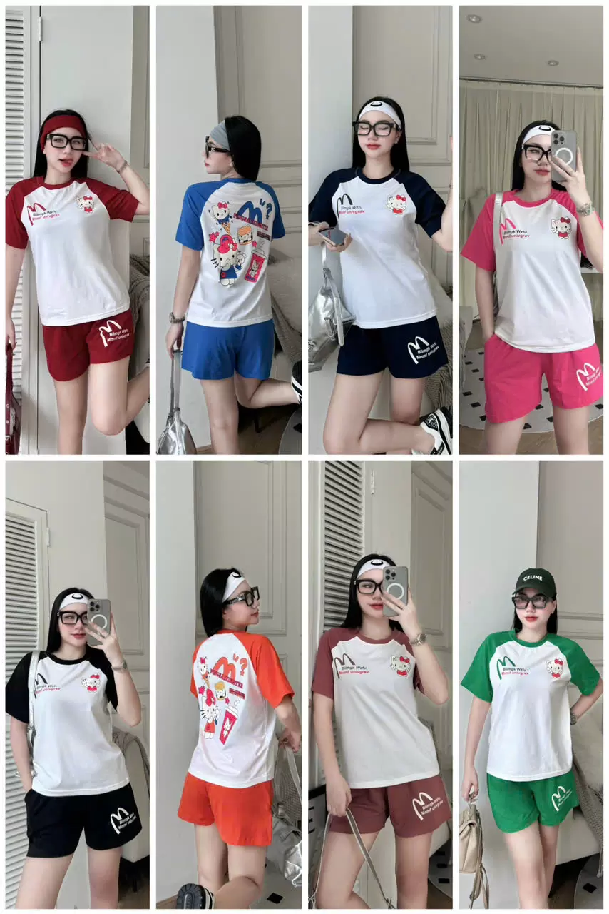 lấy sỉ đồ bộ thun cotton