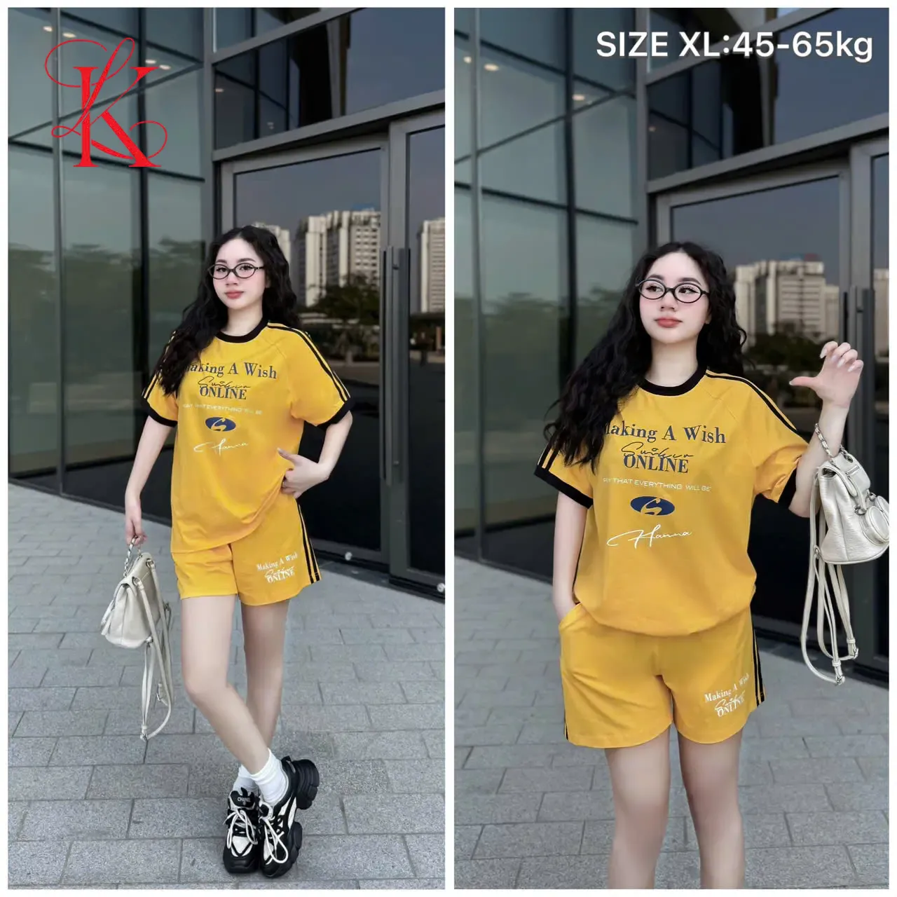 SET ĐÙI THUN COTTON THỂ THAO N CHỮ ONLINE ĐƠN GIẢN KHÁNH LA